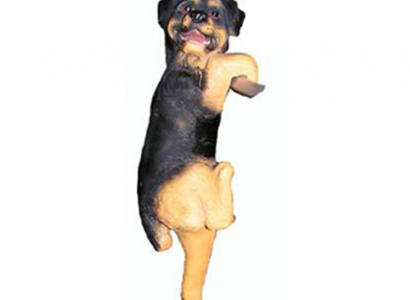 Hanging Dog Figure Statue Sculpture Garden Decoration 28cm Figures Statues Sculptures